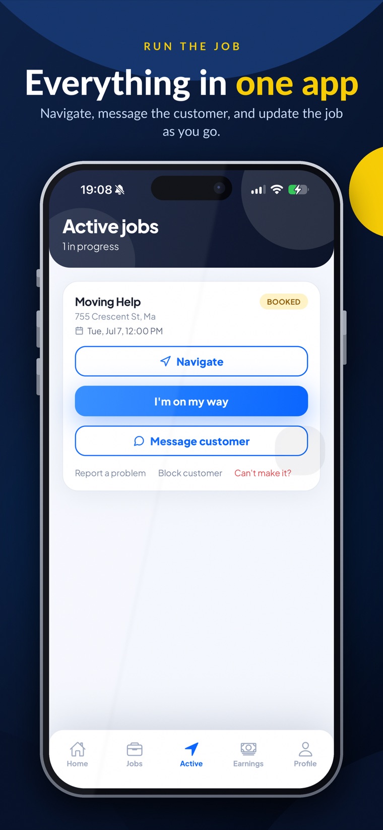 Handy Circle Pro app screen 5