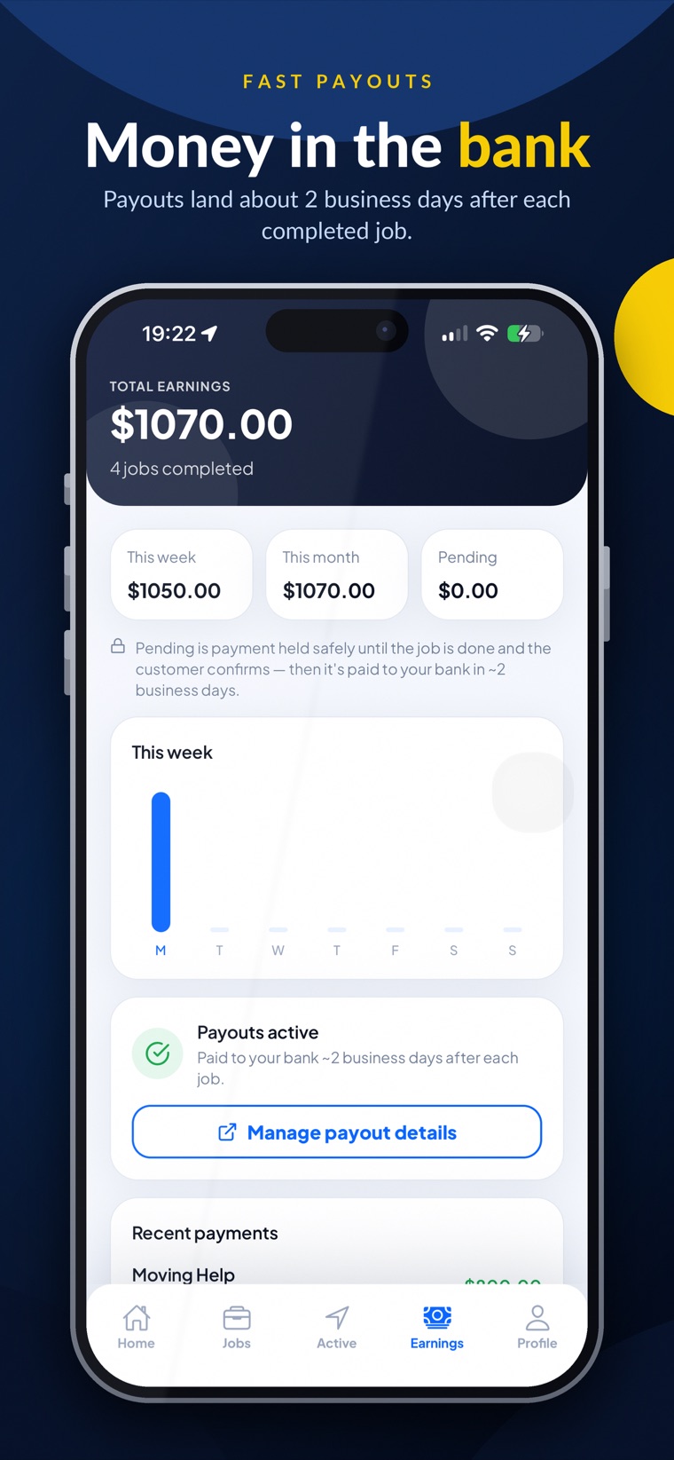 Handy Circle Pro app screen 6