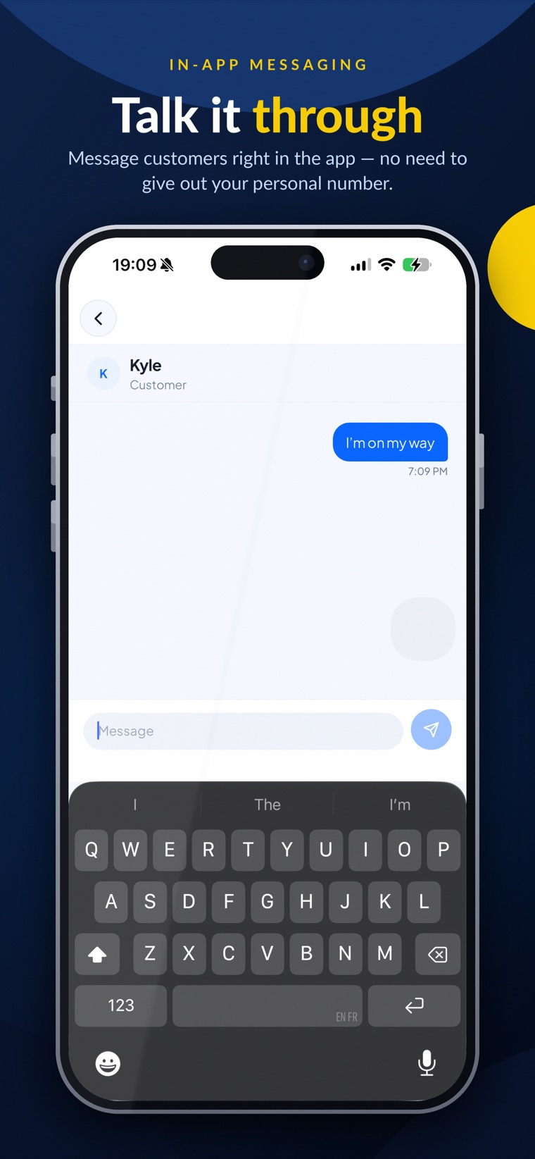 Handy Circle Pro app screen 7